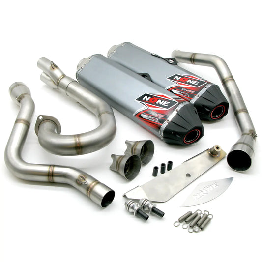 Exhaust - Full Exhaust Twin System for Yamaha Raptor 700