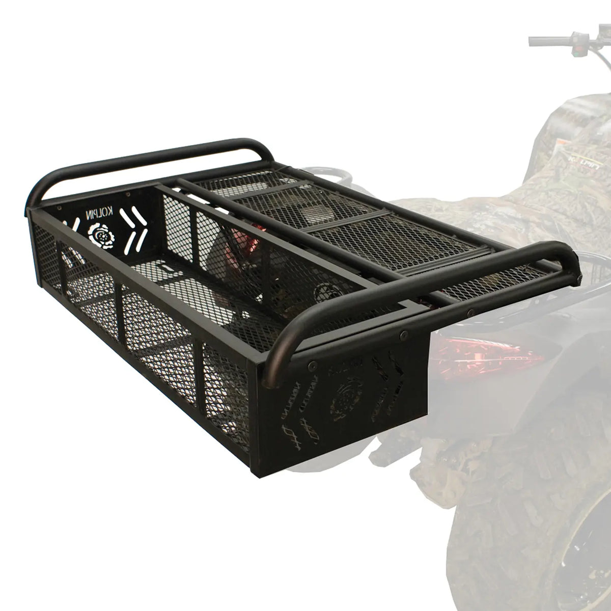 ATV Rear Convertible Drop Basket Rack