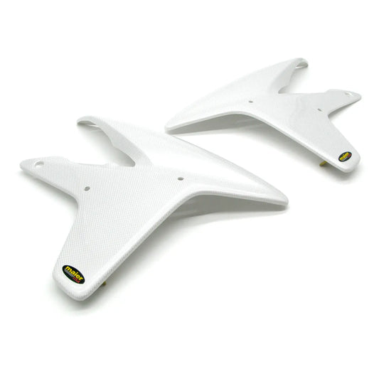 Bodywork - Radiator Scoops (Pearl White Carbon) for Honda TRX450R