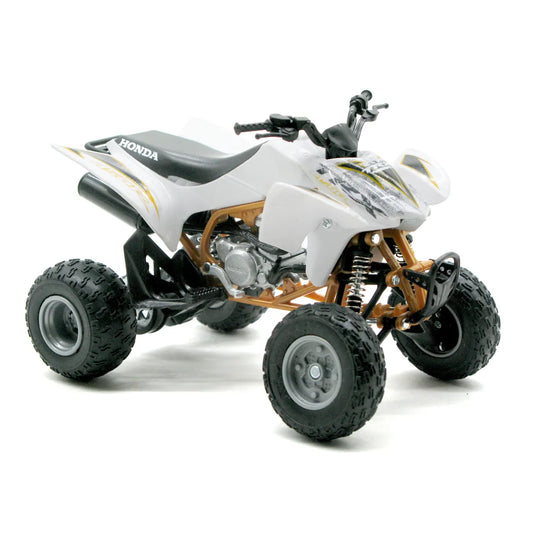 Honda TRX450R 1:12th Scale Model (White)