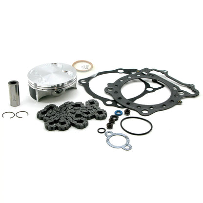 Piston (Stock Bore) 11.7:1, Gasket Set & Cam Chain for Suzuki LTR450
