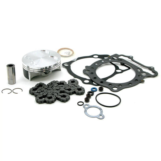 Piston (Stock Bore) 11.7:1, Gasket Set & Cam Chain for Suzuki LTR450