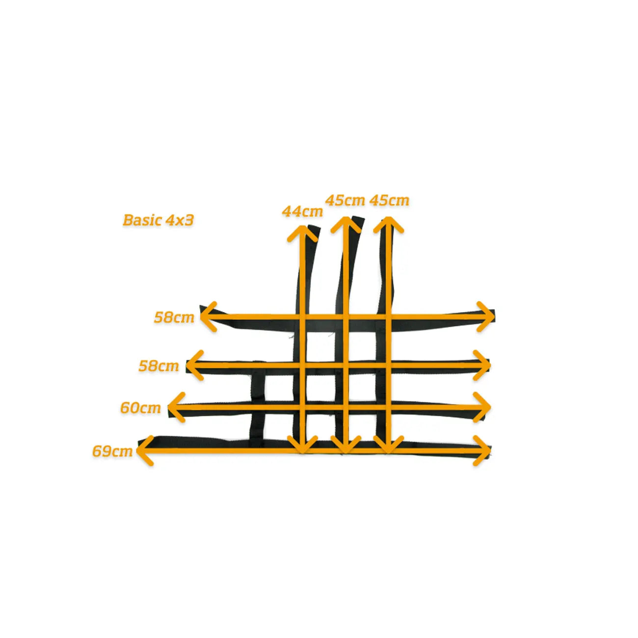 Nerf Bars - 'Basic' Nets