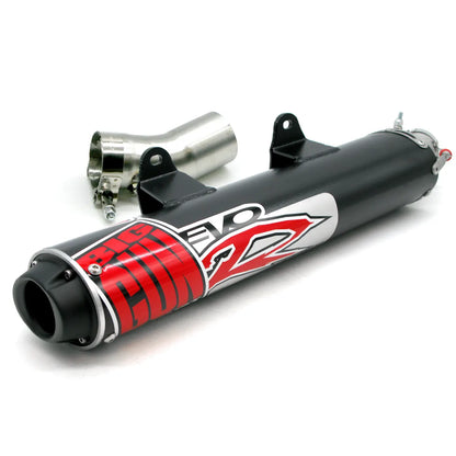 Exhaust - EVO R Slip-On Silencer in Black for Yamaha Applications