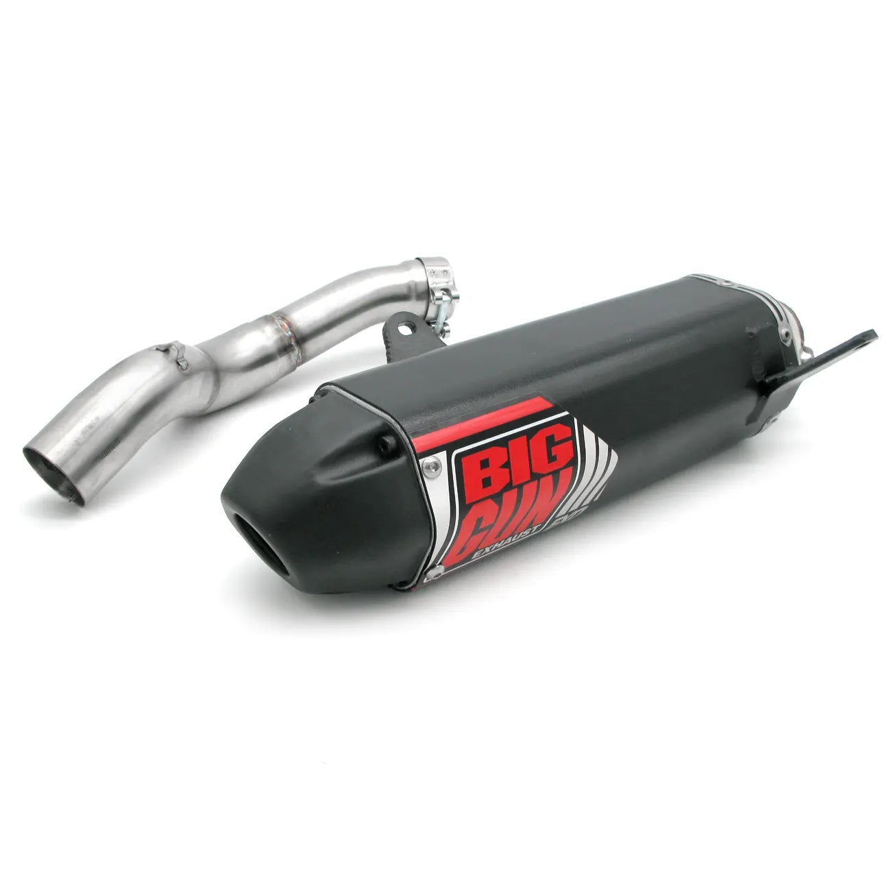 Exhaust - EXO Slip-On Silencer in Black for Suzuki/Yamaha Applications