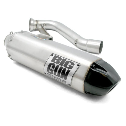 Exhaust - EXO Stainless Slip-On Silencer for Suzuki Applications