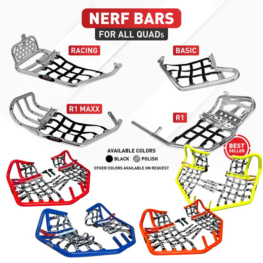 Nerf Bars - Q2 Pro Peg for Suzuki LTR450