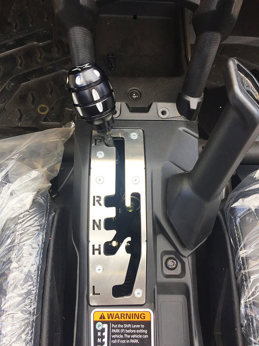 Quick Shift Race Plate for CanAm Maverick X3