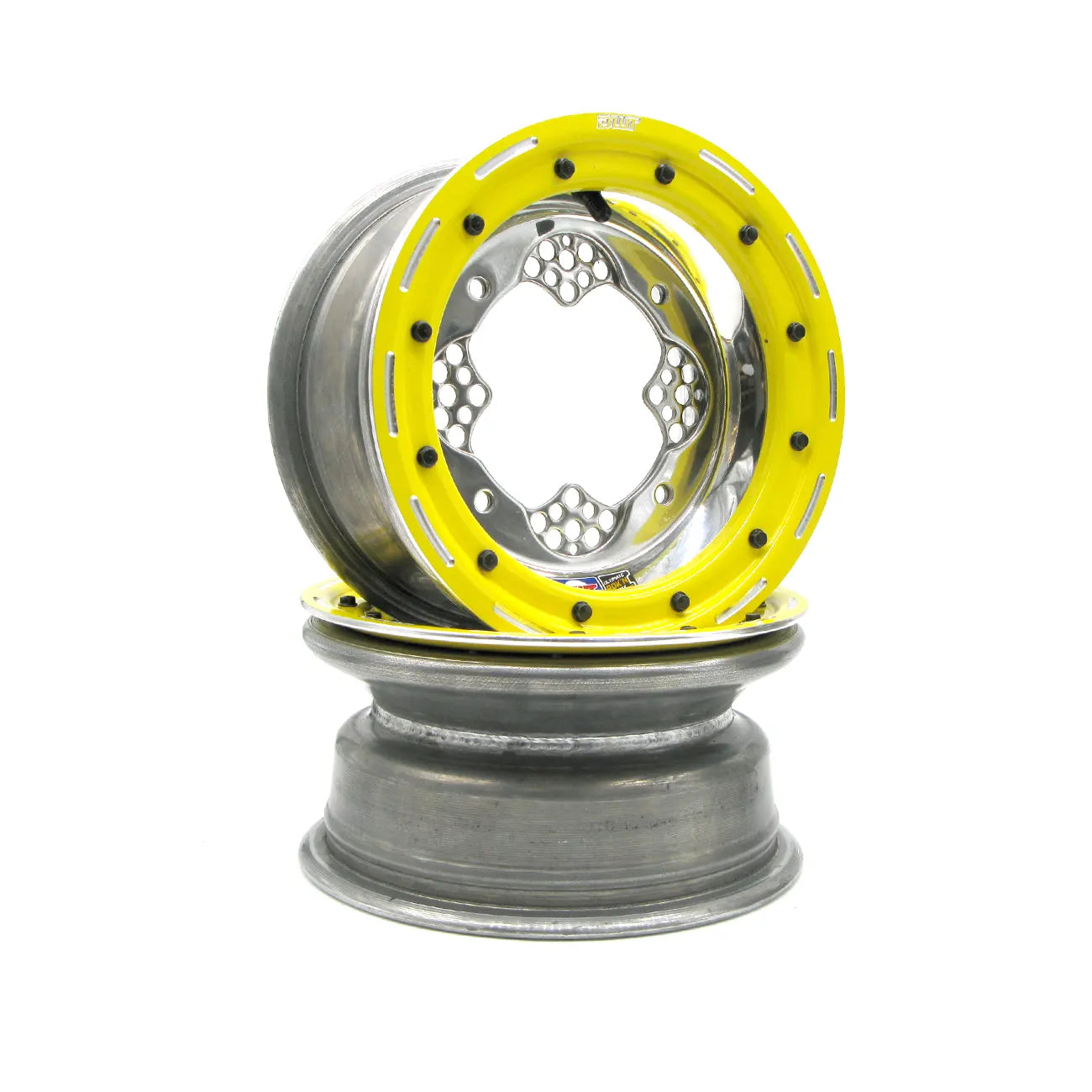 Wheels - ROK'N-LOK Beadlock 10" Pair Polished